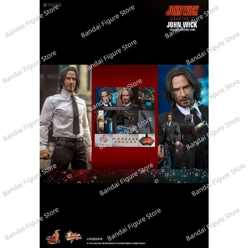 Y HOT1 HT Mms729 1/6 John Wick Suit Movable Action Figure Keanu Reeves ...