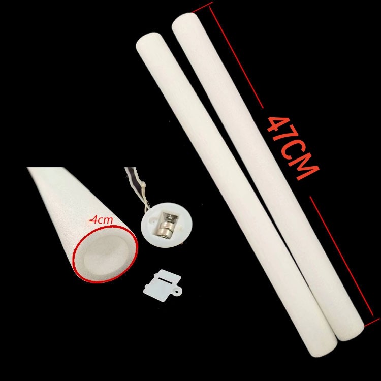 2/4PCS LED Glow Sticks Colorful Rgb Glow Foam Stick Cheer Birthday ...