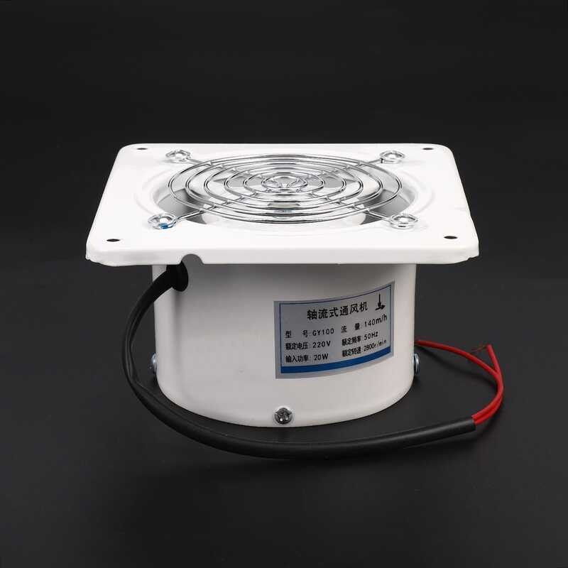 Tt 4 Inch 20W 220V Ventilating Exhaust Extractor Fan Window Wall ...