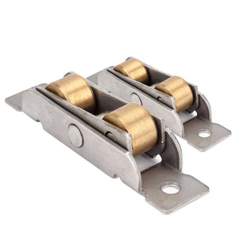 4 Plastic Steel Door and Window Sliding Wheels 77 Stainless Steel ...