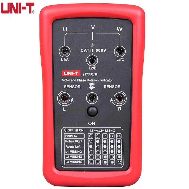 UNI-T Sequence Motor Rotation Meter UT261B 400Hz Test Frequency LED ...