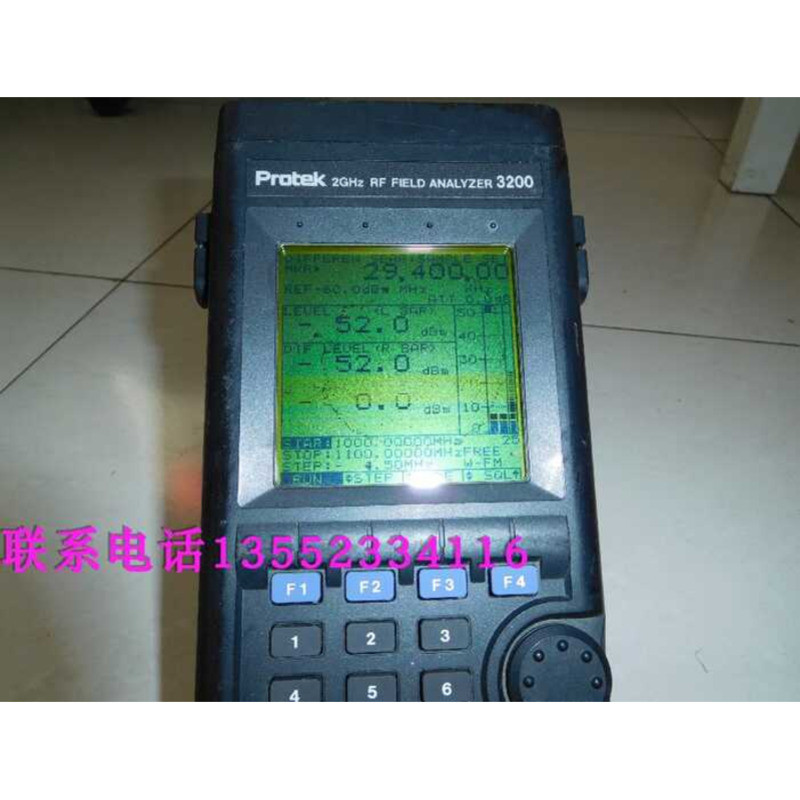 Protek3201 Handheld Spectrum Analyzer RF Field Strength Meter Measuring ...