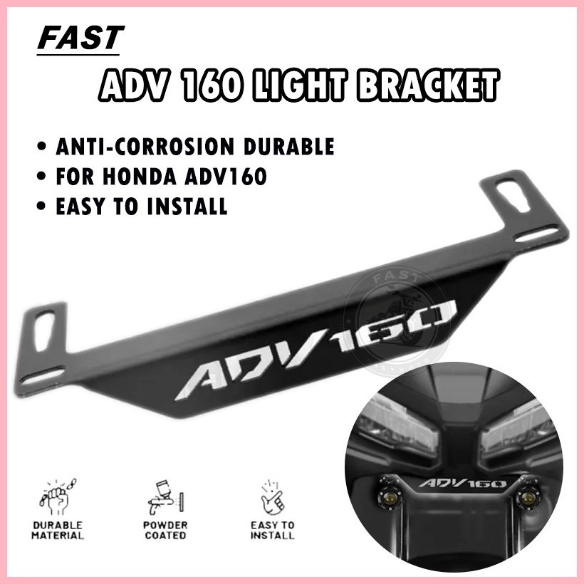 FAST Honda ADV 160 Heavy Duty Mini Driving Light LED Bracket for Honda ...