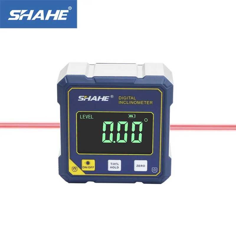 Xj SHAHE Mini Protractor Angle Gauge Incometer Level Measuring Tool ...