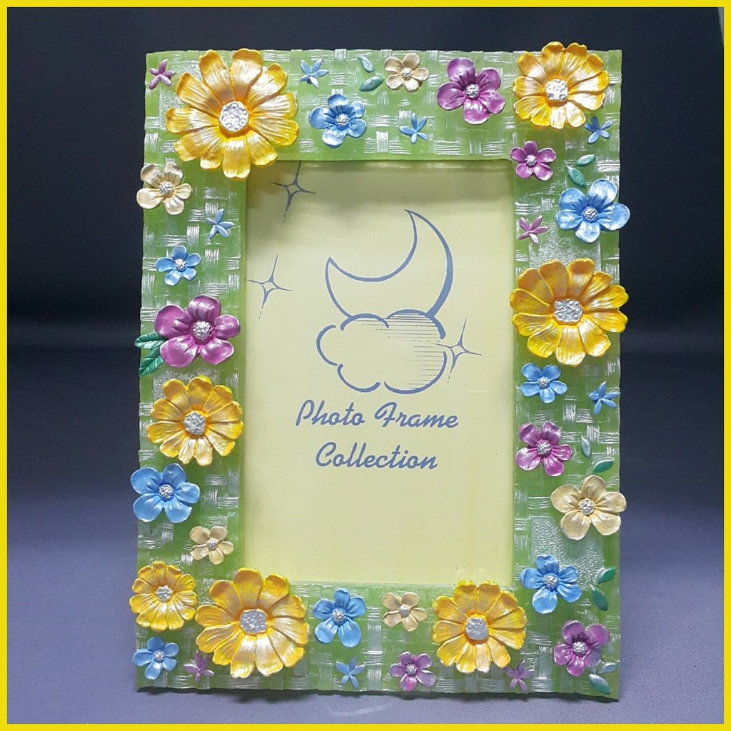 [Apex Imports] Colorful Flower Picture Frame (2R, 3R & 5R sizes ...