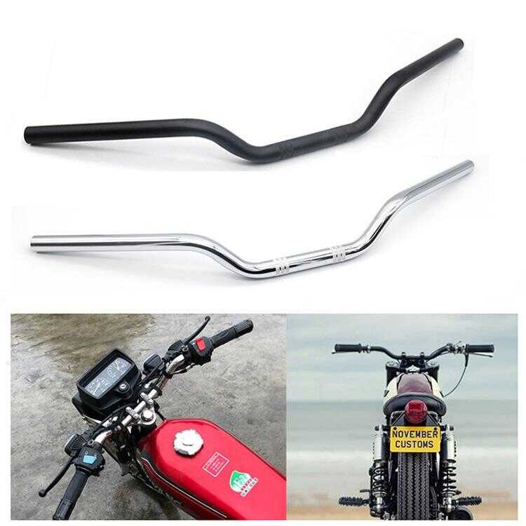Retro Motorcycle 22Mm Caliber Steel Pipe Cg125 Handlebar 125 Modified ...