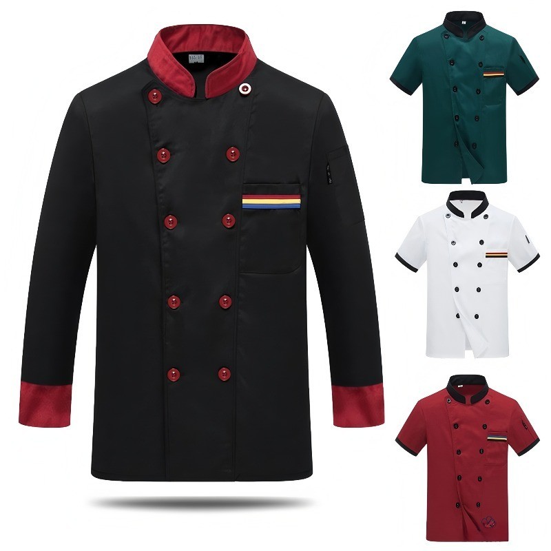 Gourmet Chef Uniform Collection Premium Chef Jacket and Matching Gown ...
