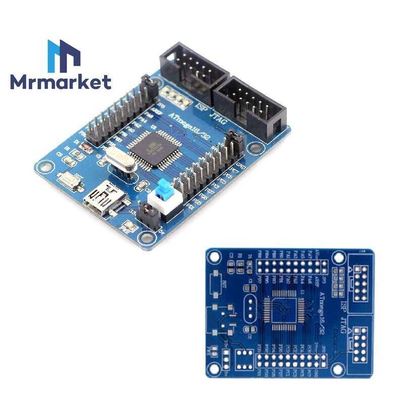 ATmega16/ATmega32 AVR Minimum System Core Development PCB Empty Board ...