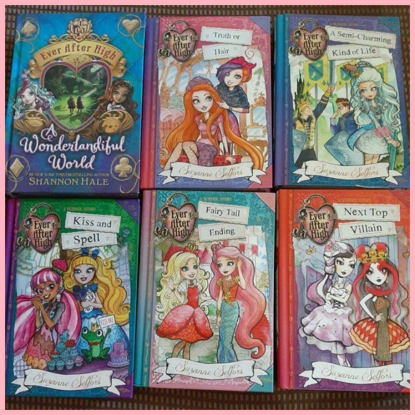 Ever After High HB Books (Preloved) | Shopee Philippines