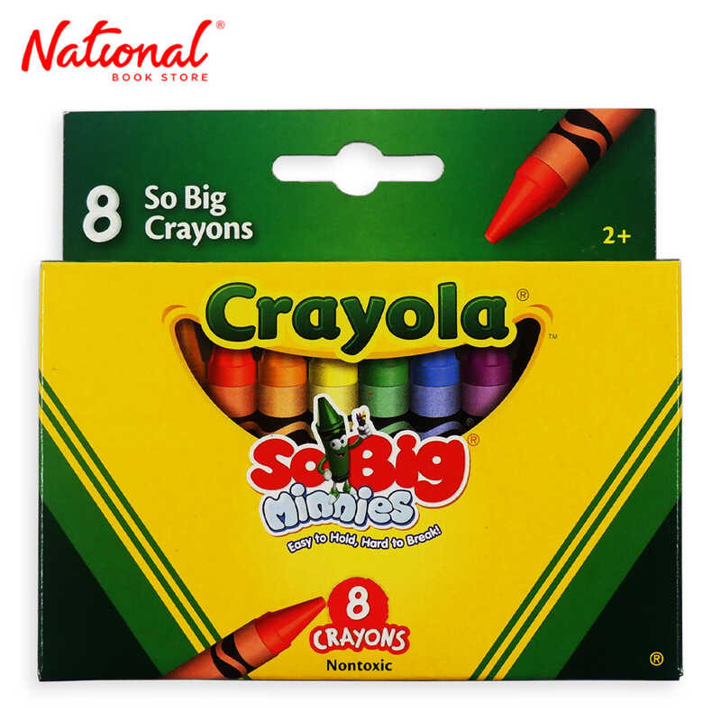 Shop crayola so big crayons minnies 8 colors for Sale on Shopee Philippines