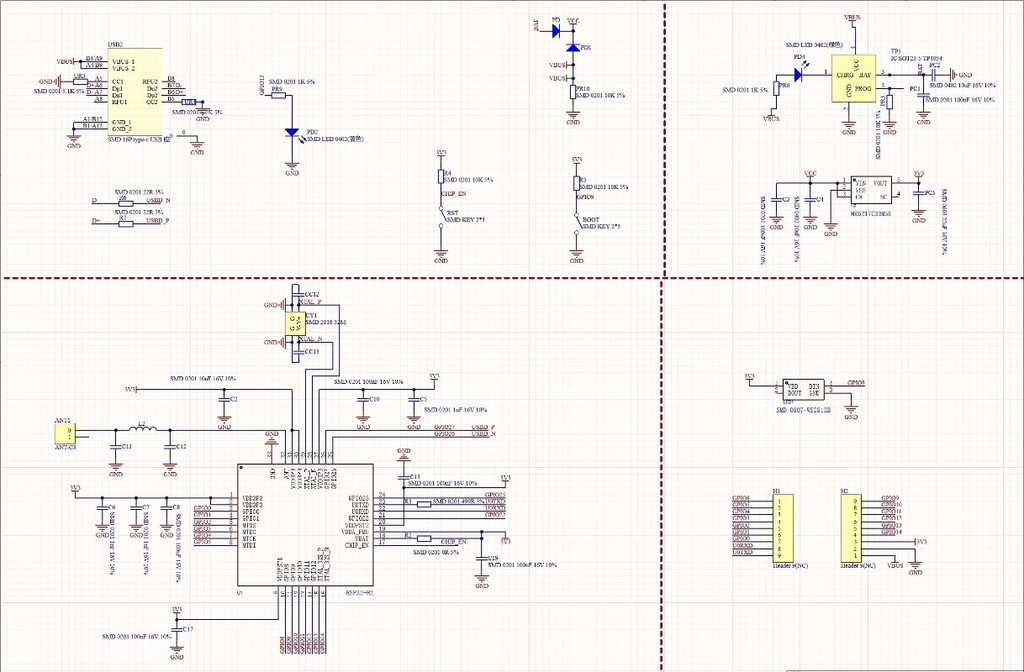 SuperMini ESP32-H2 Development Board Microcontroller Programming ...