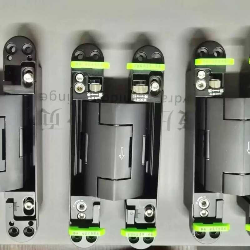 Self-Closing External Opening Positioning Buffer Cross Invisible with ...