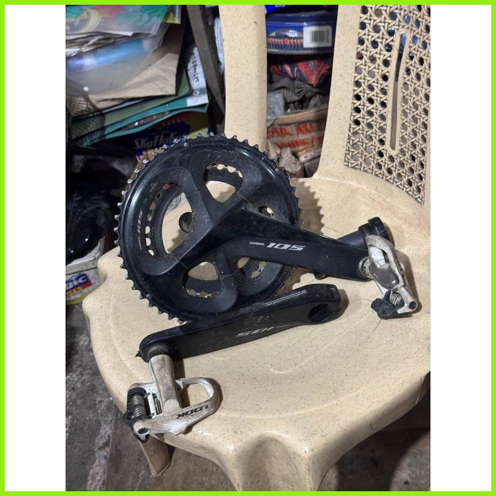 105 11s groupset (ultegra STI) - 11k only part out: crankset r7000 170 ...