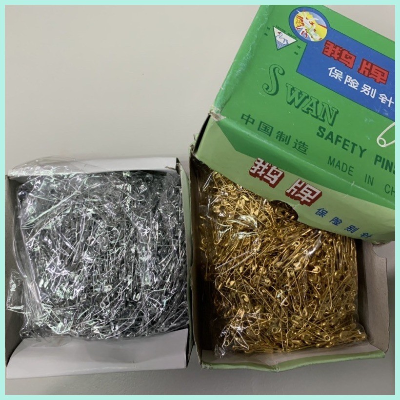 Safety Pin Purdible Aspile (Per Box) | Shopee Philippines