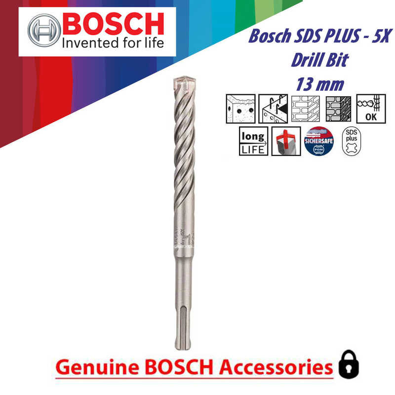 Bosch Professional SDS Plus-5X Hammer Drill Bit 9.5x100x160mm