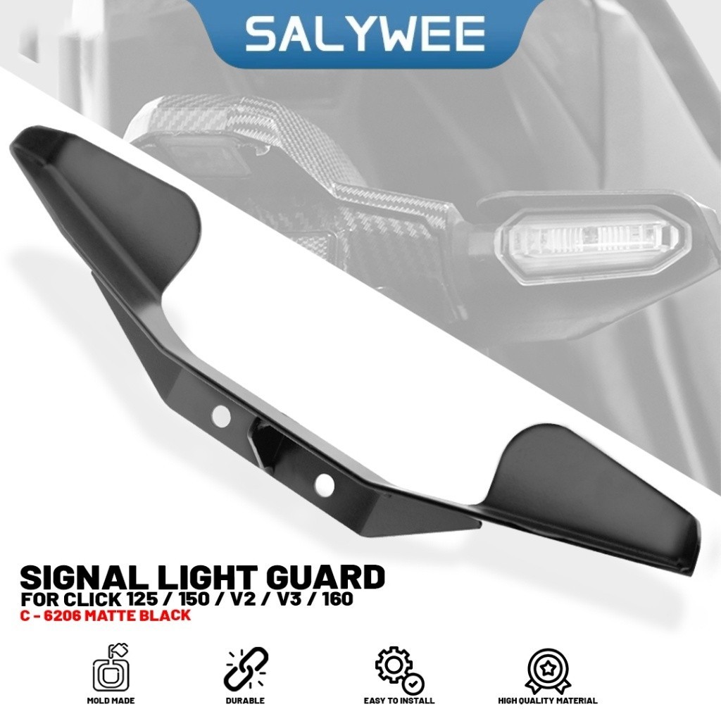 Honda Click V3 Click V2 Signal Light Protector Cover Guard Matte Anti ...