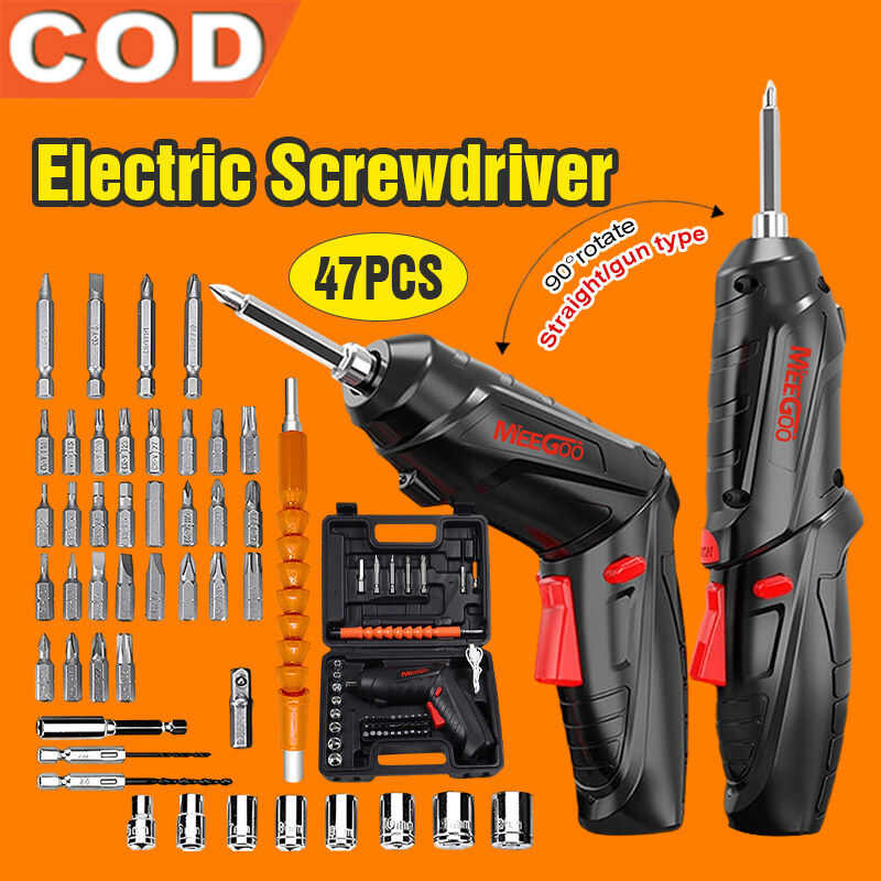 Original Electric Screwdriver 48Pcs Multifunctional Portable Cordless ...