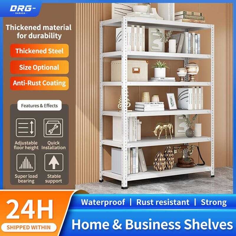 D95 Drg- Shelves, Storage Racks 450Kg Angle Steel Rack Shelves 3 Layers ...
