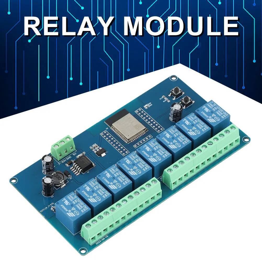 ply Power 1/2/8 Channel Development Board DC 5-30/60V ESP32 WIFI BT BLE ...