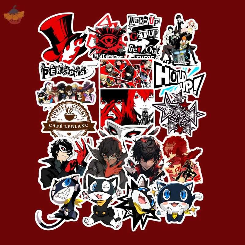 Persona 5 | Laminated Waterproof Vinyl Stickers 09E | Shopee Philippines