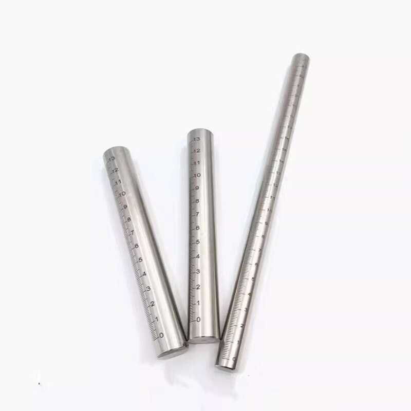Graduated Round Cylindrical Depth Gauge Optical Axis Thin Scale ...