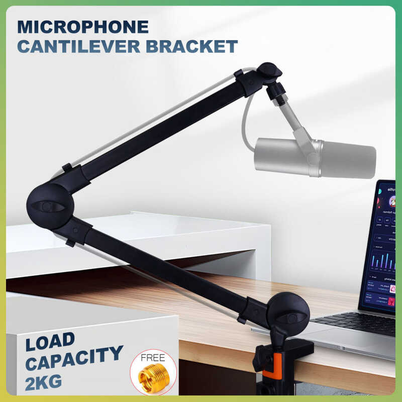 Spring-Free Microphone Microphone Cantilever Stand Live Broadcast Stand ...