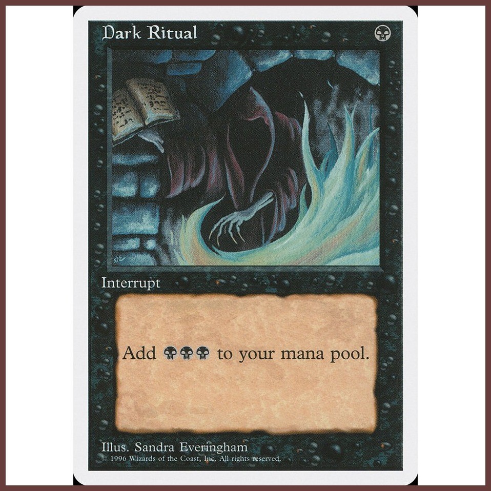 ♒ MTG Magic: The Gathering - Dark Ritual | Shopee Philippines