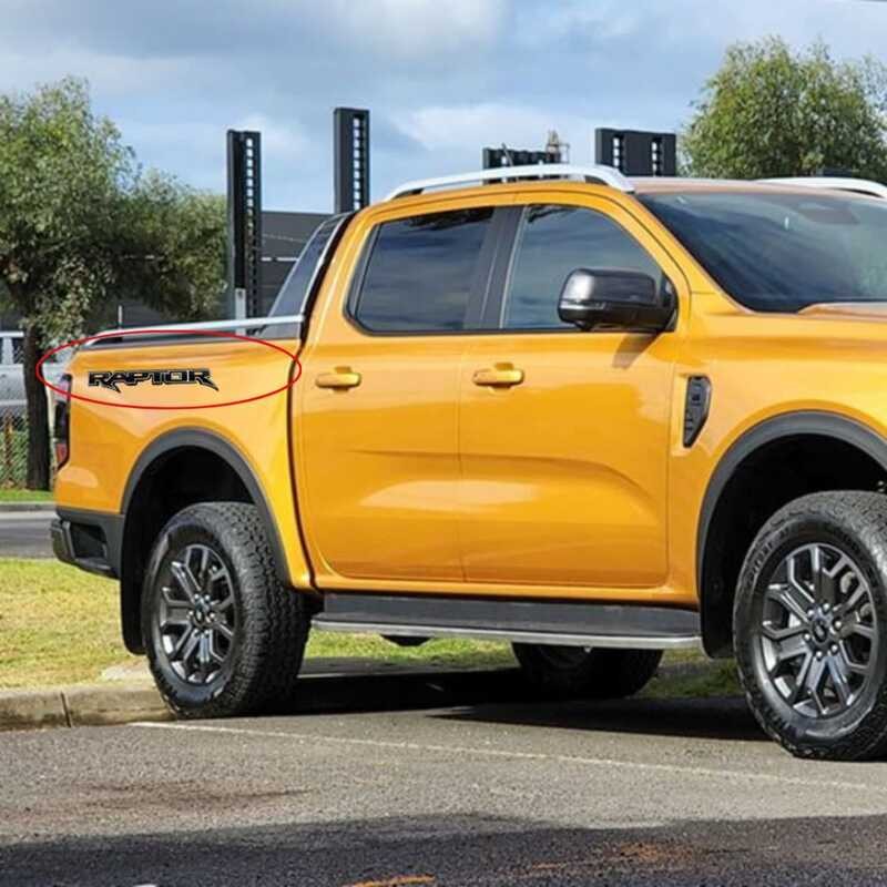 CPAO 1X Ford Ranger (Raptor) Rear Tailgate Decoration Letter Emblem ...