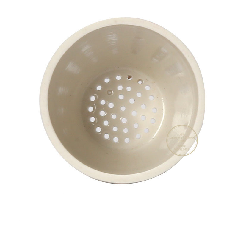 4pcs Lab 25ml 30ml 50ml Gooch Ceramic Porcelain Fine Mesh Filter ...