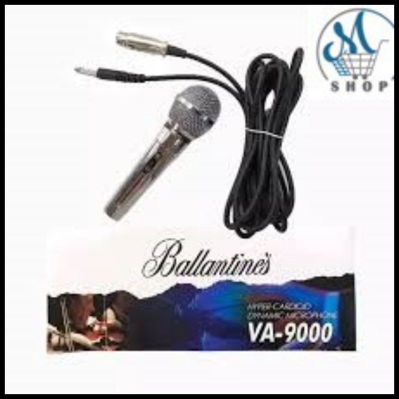 Ballantines VA-9000 Professional Wired Dynamic Microphone | Shopee ...