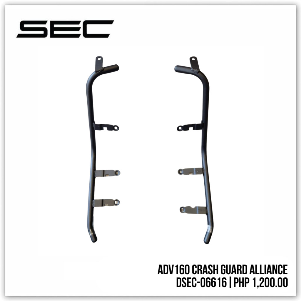 SEC Crash Guard for Motorcycle ADV160 Crash Guard Alliance (DSEC-06616 ...