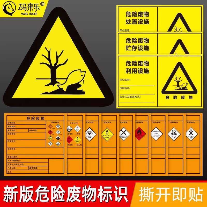 2024 New Edition Signage Hazardous Label 2023 National Standard ...