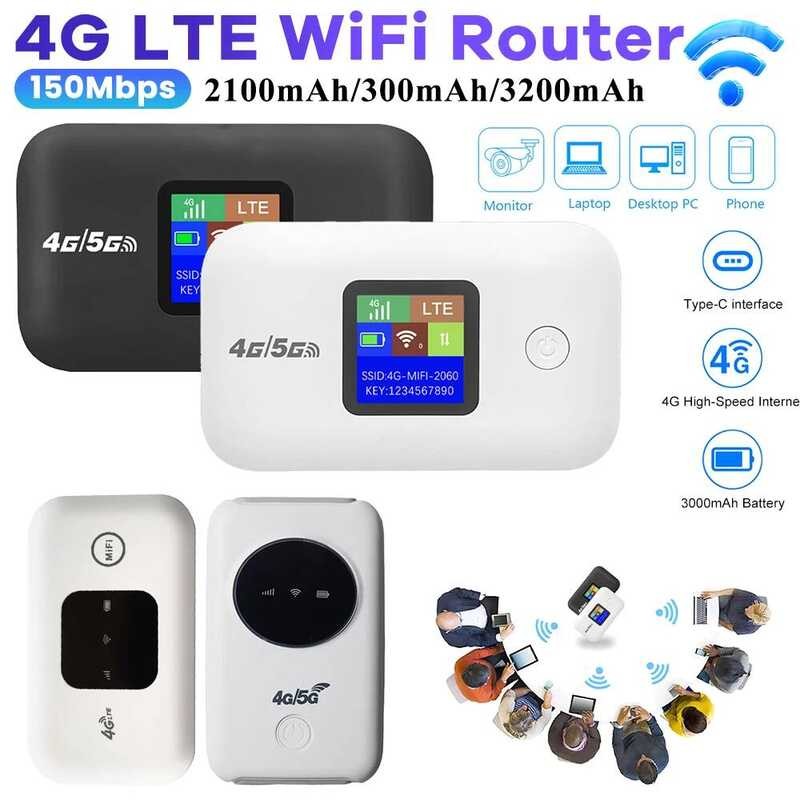 Yy Wireless LTE Router 4G SIM Card Portable 150Mbps USB Modem Pocket ...