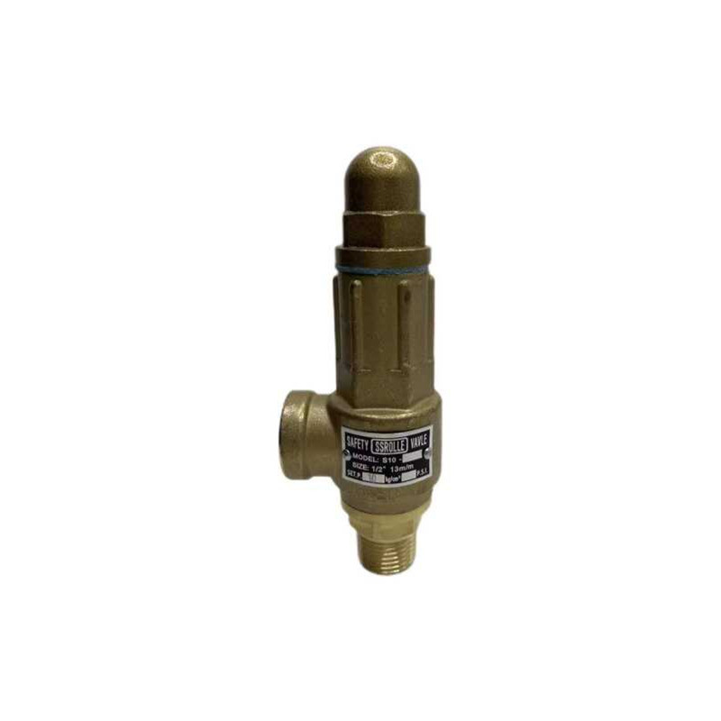 Taiwan Craft Brass Spring-Type Adjustable Pressure Safety Valve S10 ...
