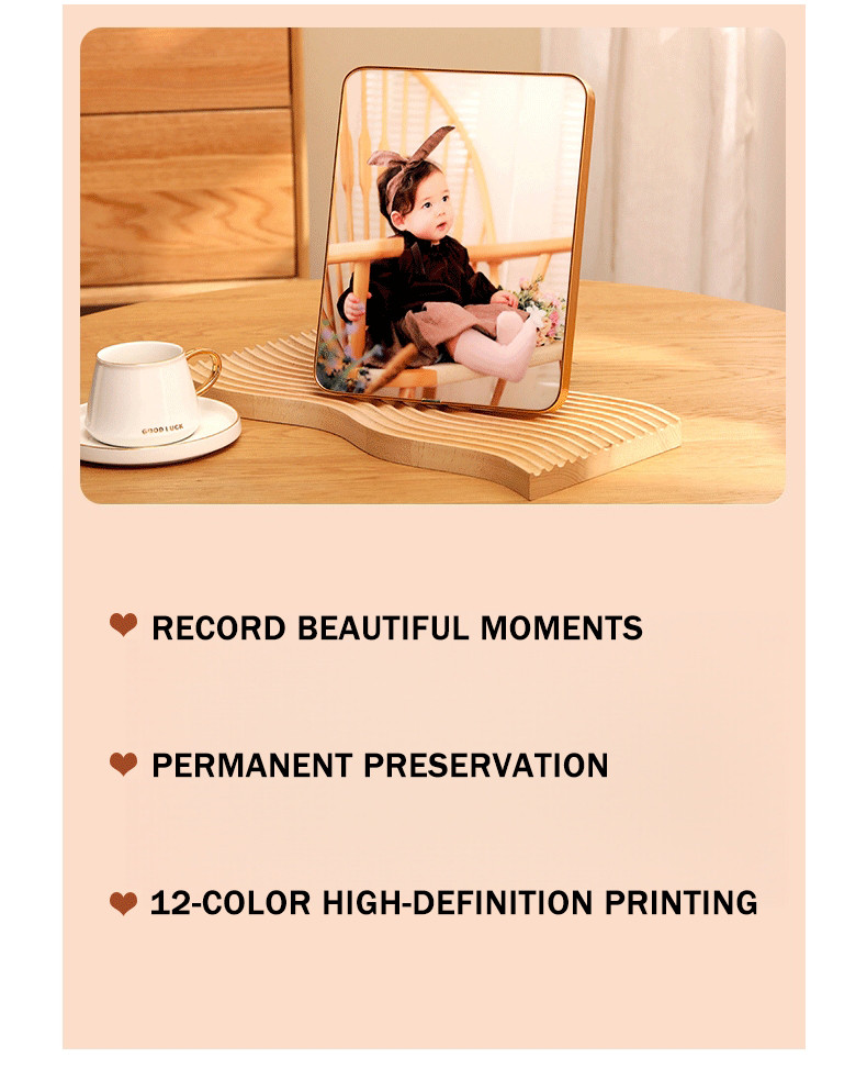 （BUY 2 TAKE 1）photo frame Crystal photo frame table custom developed ...