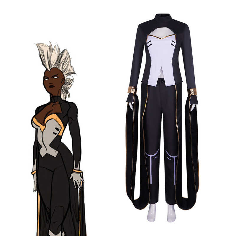 Marvel Avengers Cosplay Costume Hero X-Men Storm Female Character Same ...