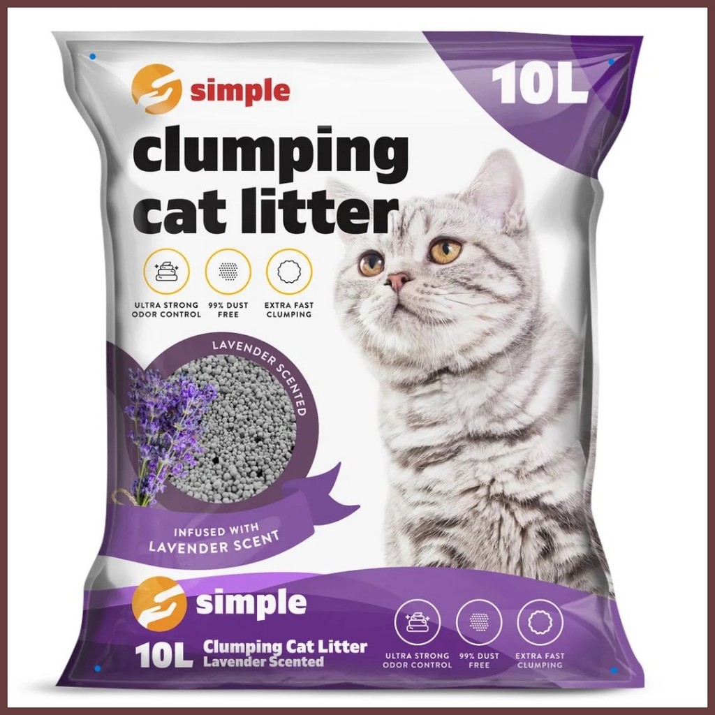 Simple Pets Clumping Cat Litter 10L (8Kg) | Shopee Philippines
