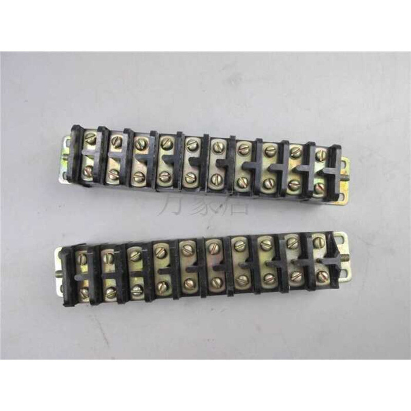 JX2-1010 Terminal Block Wiring Board 10A/500V Junction Box Accessories ...