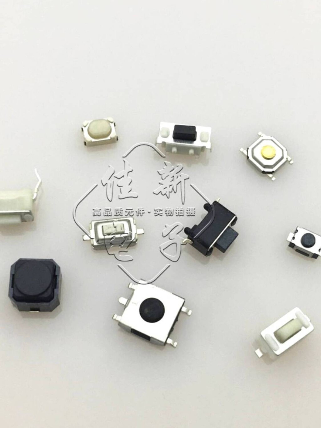 ☑♥ Tactile Switch 4-Pin SMD 2-Pin Side Press Circuit Board Button Small ...