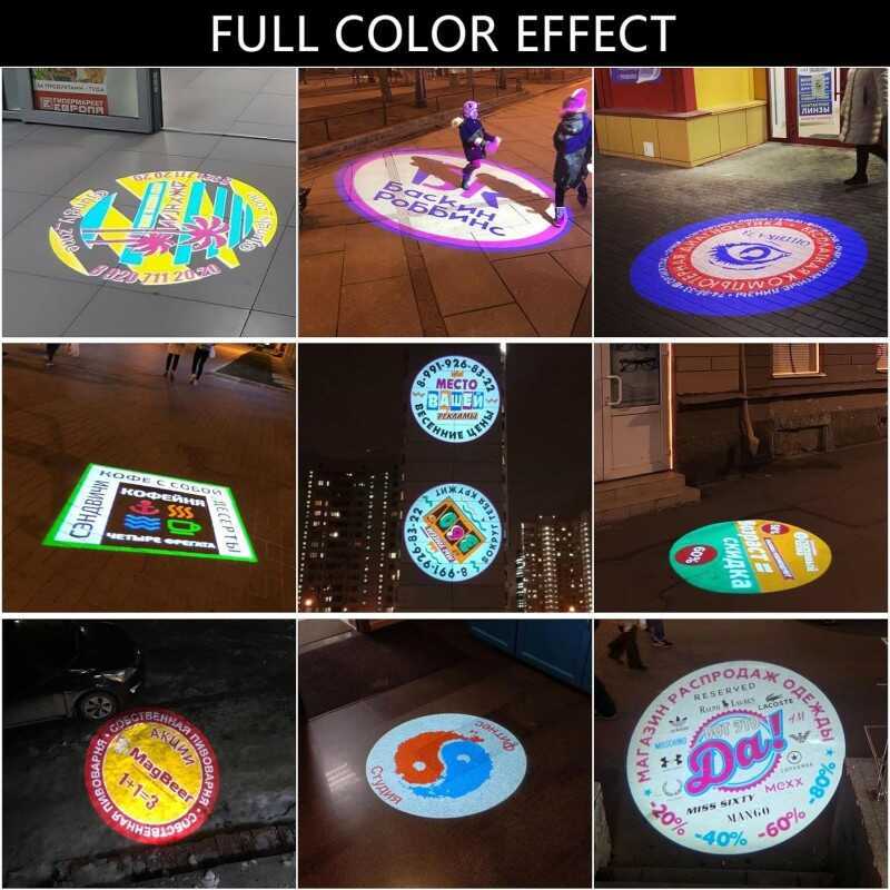 [Tech-Savvy] Gobo Projector Custom Lights Indoor Outdoor LED Rotating ...