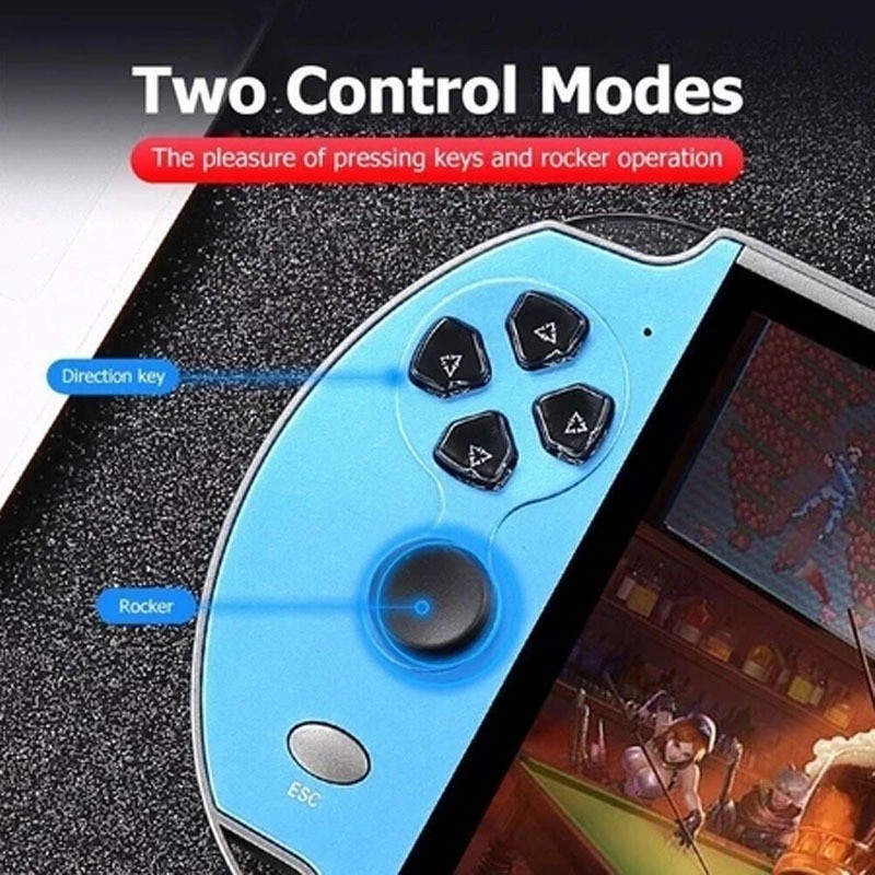 New Version X7 Handheld Gaming Console with NES Retro Game Support Dual ...