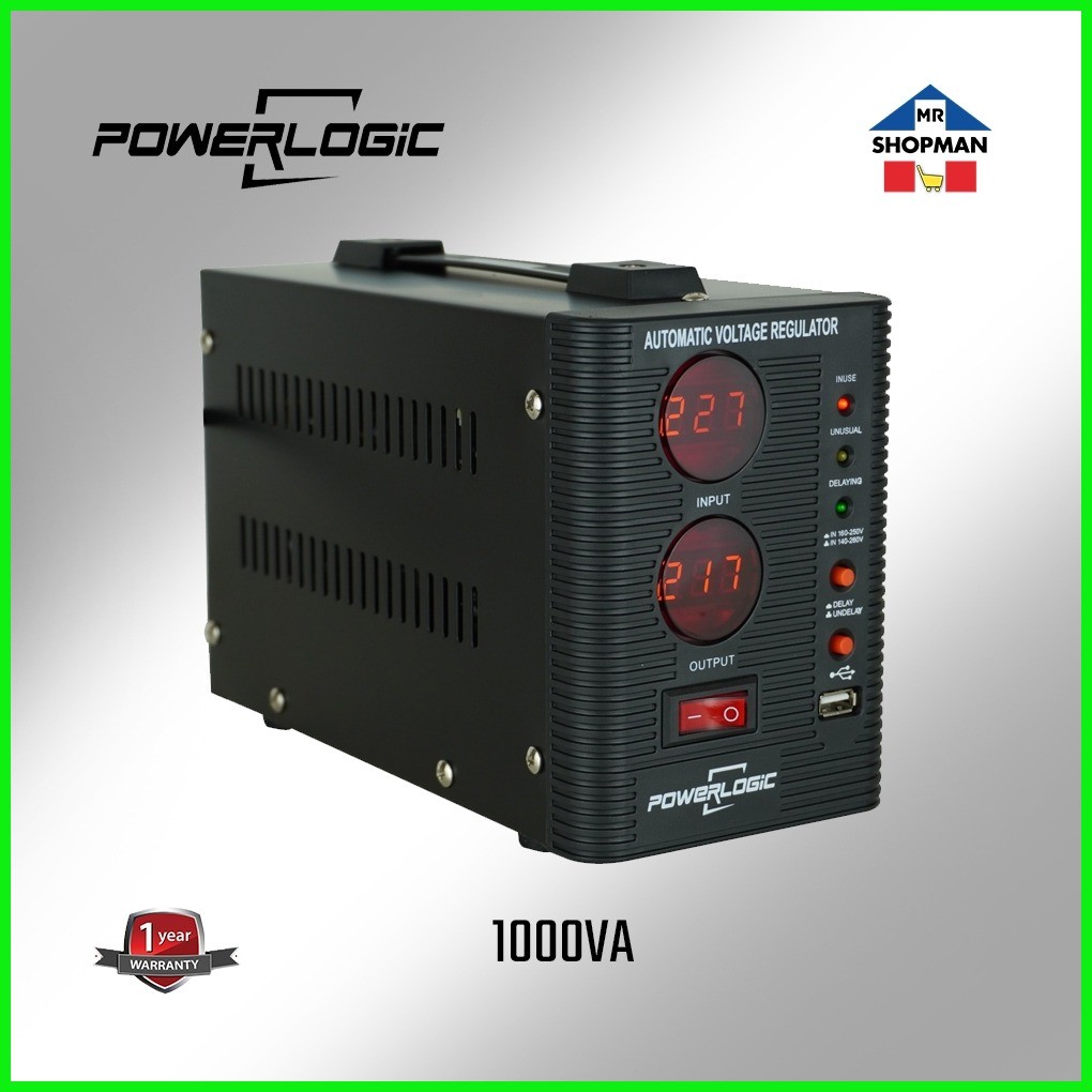 PowerLogic AVR 300W / 1000W / 1200W / 1500W 60hz Automated Voltage ...