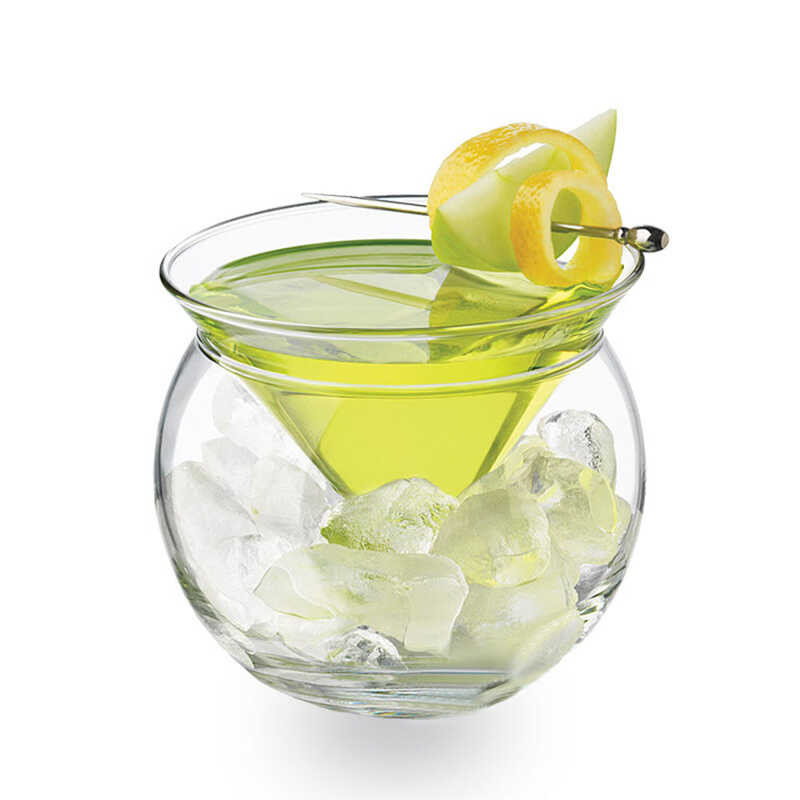 150/260Ml Elegant And Sophisticated Ball Base Martini Chiller Cocktail ...