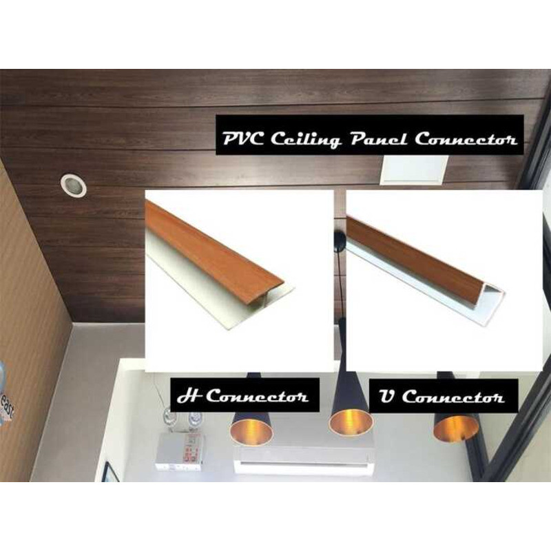 PVC Panel End Cap & Connector (95Cm) For Your Pvc Ceiling 266 | Shopee ...