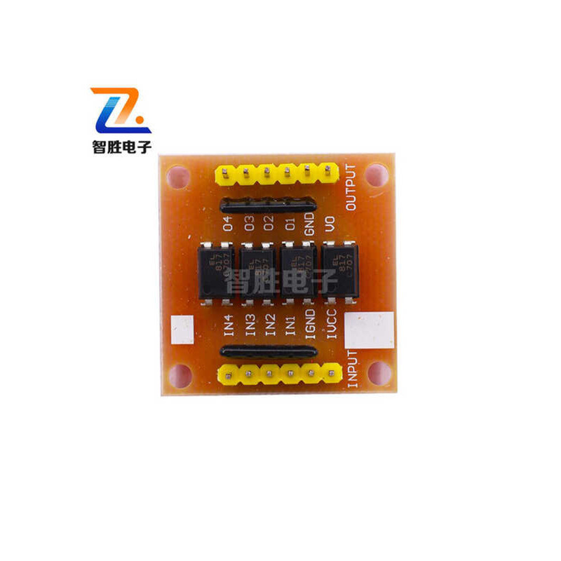4-way Board/ Isolatio, Optocoupler Isolatio Module/ 3/5/12/24V Positive ...