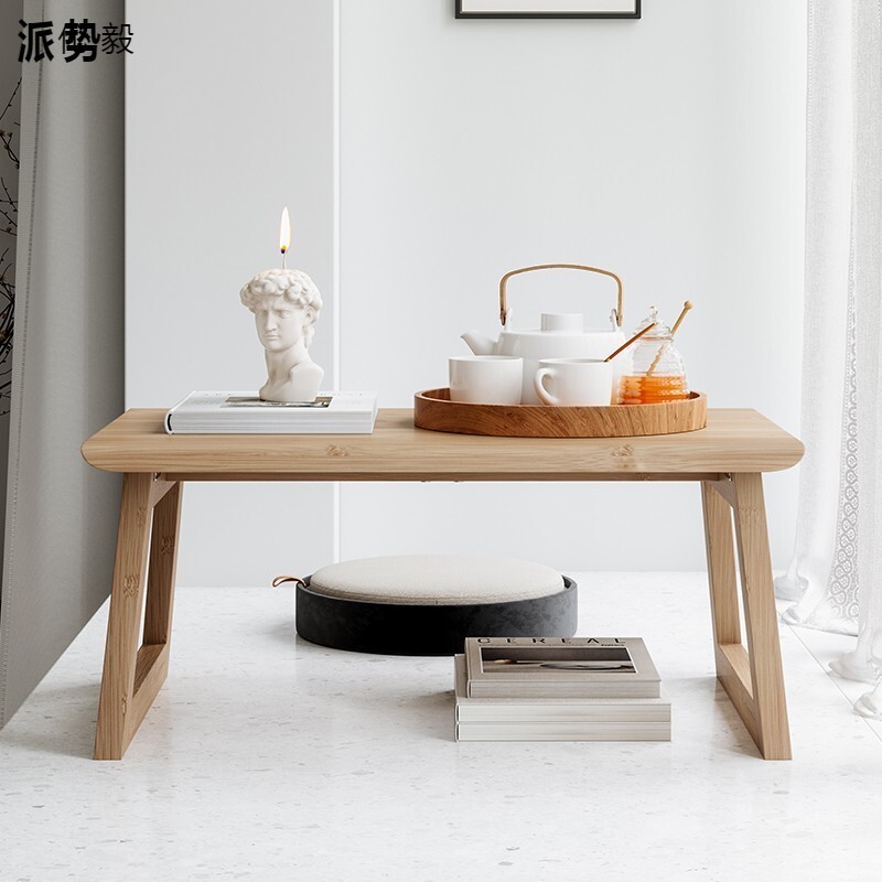 Foldable Sitting Bench Table Tea Table Tatami Bench Table Small Tea ...