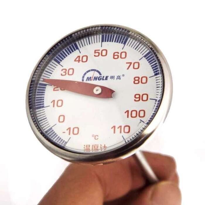Metal Thermometer Film Developing Liquid Thermometer Black and White ...