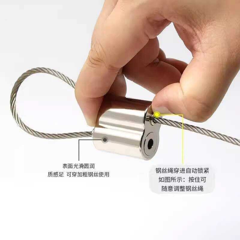 Wire Rope Clamp 8-Shape Bidirectional Double-Head Locking Device ...