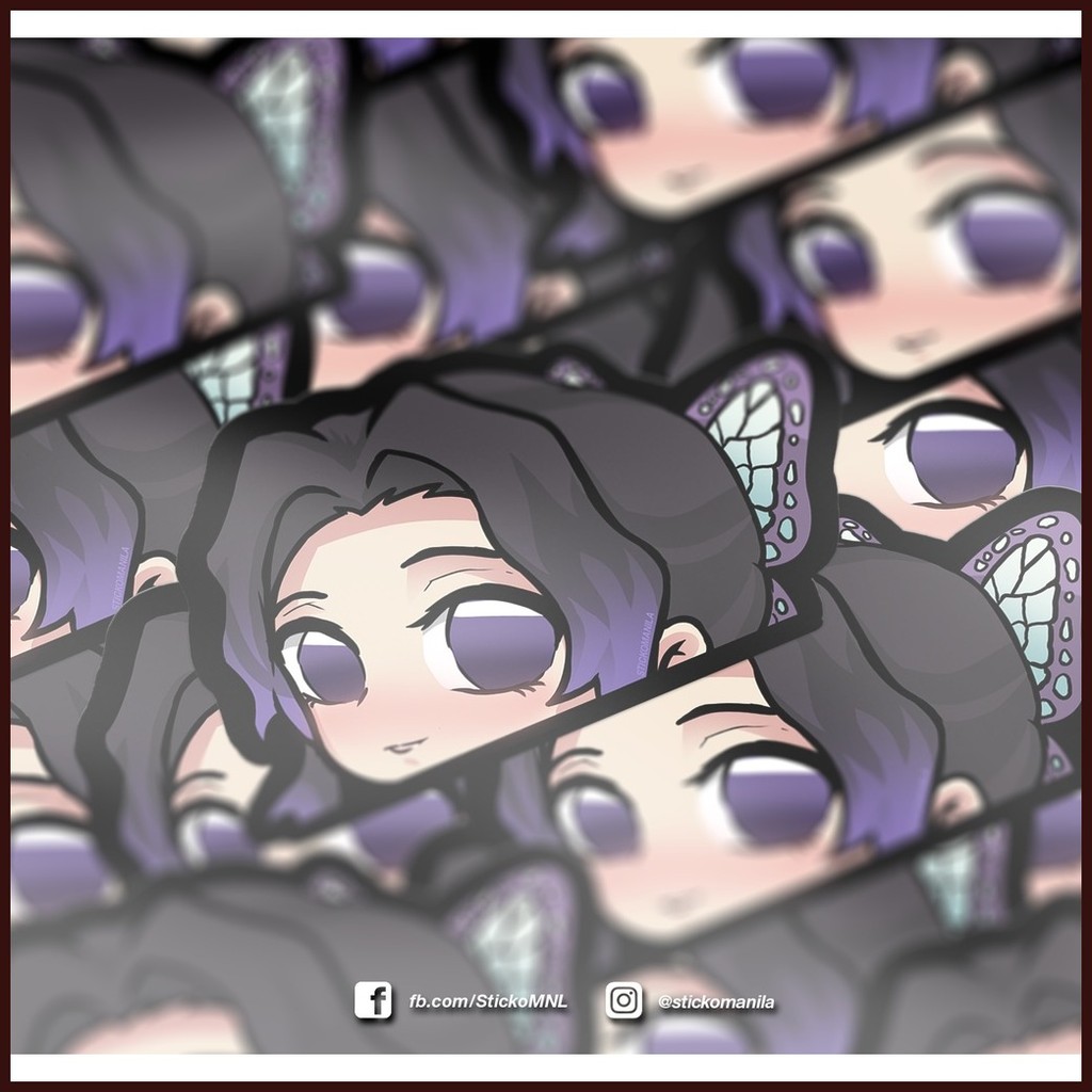 ∵ Sticko Manila : Demon Slayer - Insect Hashira Shinobu Kocho (Peeker ...
