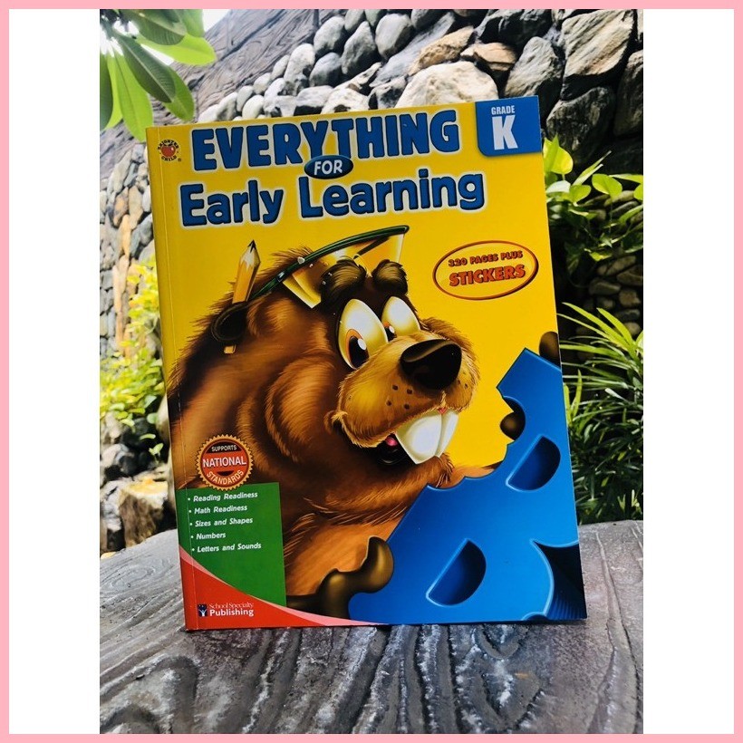 Kinder Activity Book(Everything for Early Learning) | Shopee Philippines